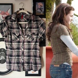 ALT h&m plaid button up shirt ASO bella swan